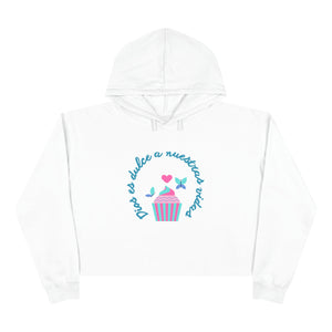 Dios es Dulce Crop Hoodie