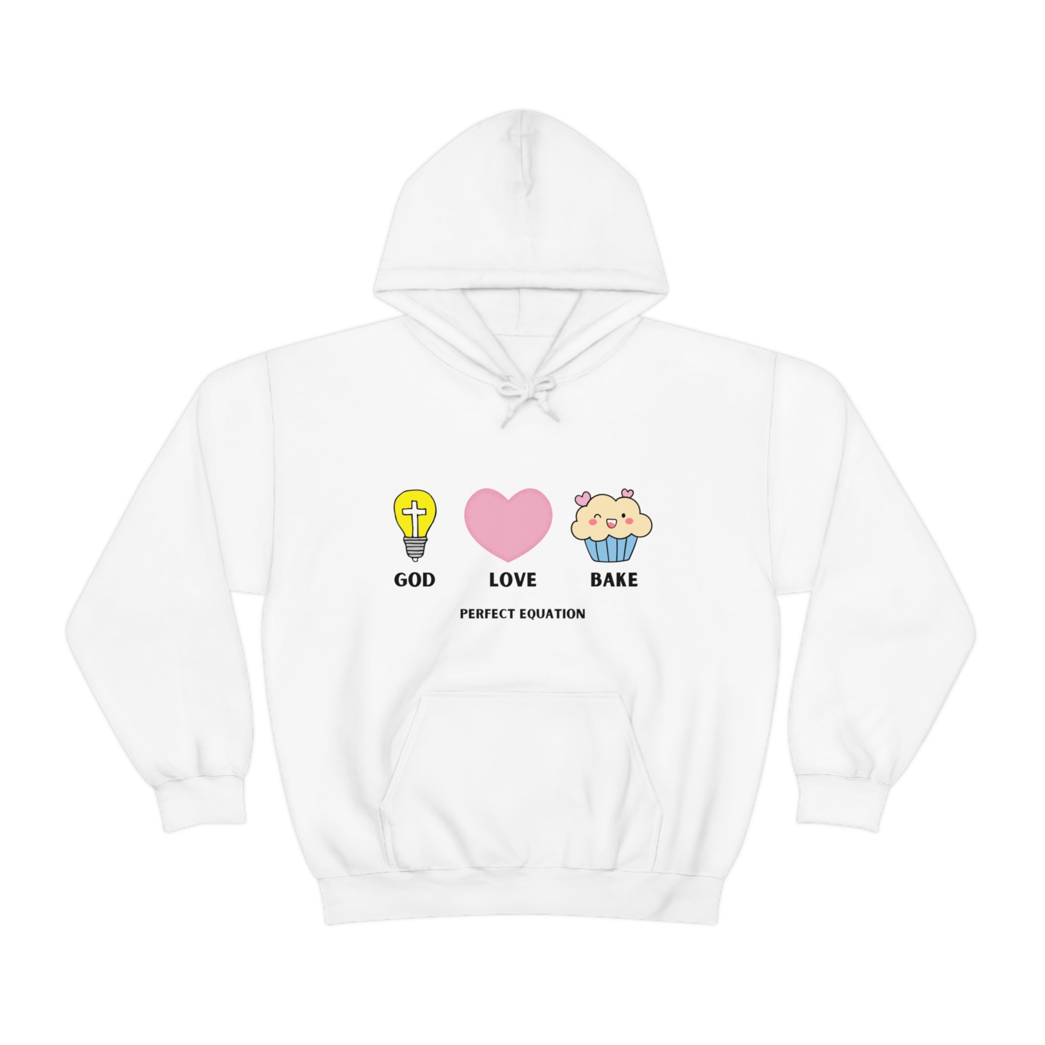 God/ Love/ Bake Hooded Sweatshirt