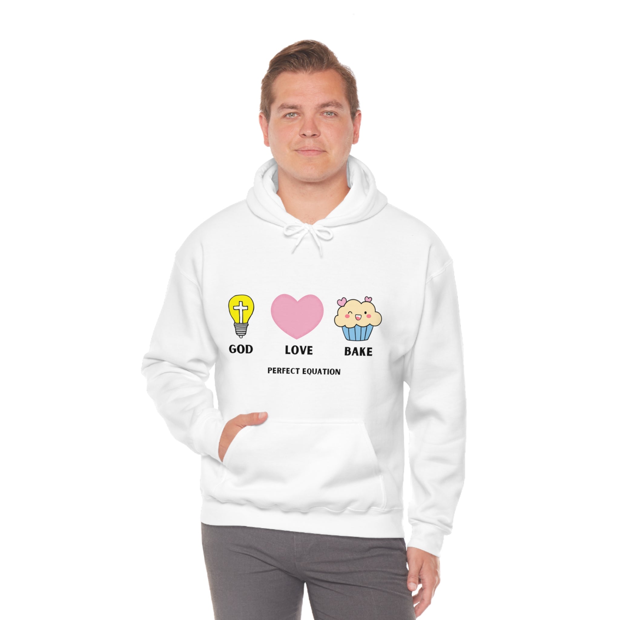 God/ Love/ Bake Hooded Sweatshirt