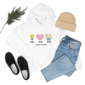 God/ Love/ Bake Hooded Sweatshirt