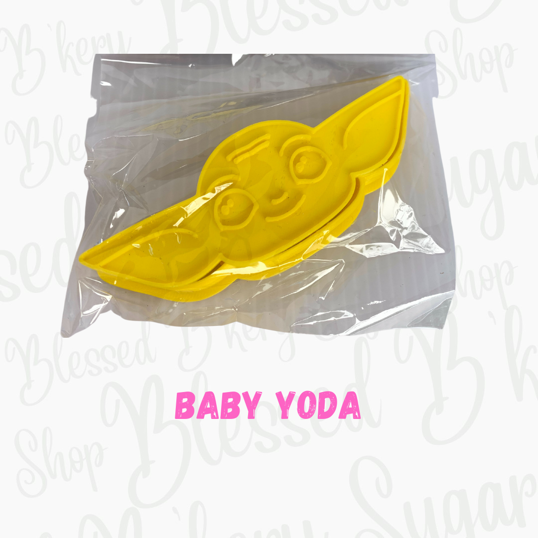 Baby Yoda Cutter Stamp