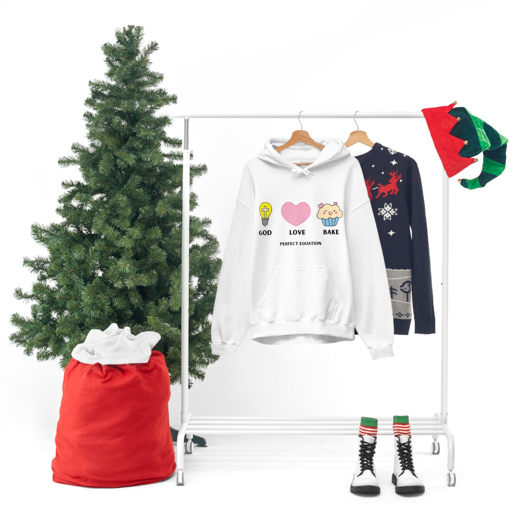 God/ Love/ Bake Hooded Sweatshirt